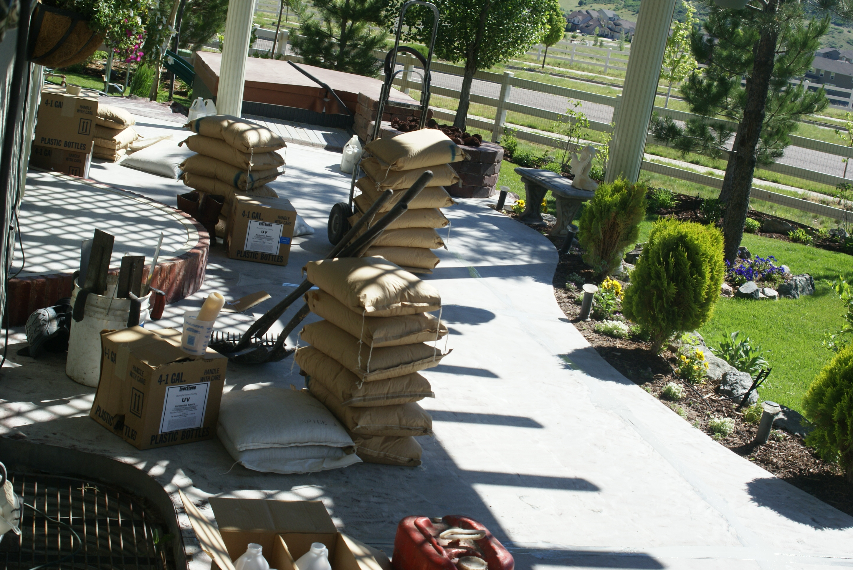 Pebble Stone Epoxy Coating Concrete Overlay Atlanta Pebble Stone Epoxy Coating Concrete Overlay Atlanta