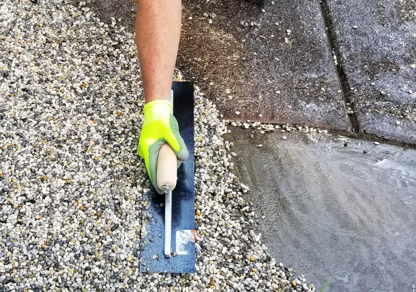Pebble Epoxy Concrete Overlay Coating Pebble Epoxy Concrete Overlay Coating