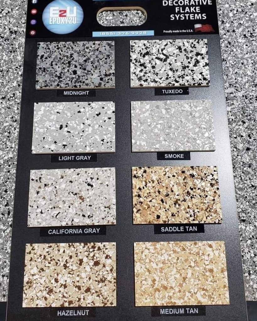 Basic-Flake-epoxy-colors
